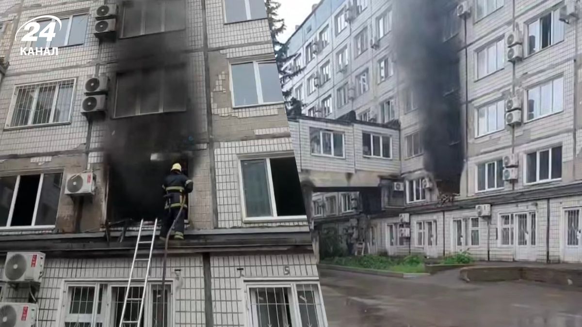 Що відомо про пожежу в інфекційній лікарні Що відомо про пожежу в інфекційній лікарні