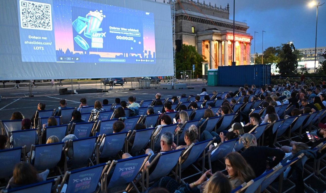 У Варшаві розпочнеться сезон кінопоказів просто неба