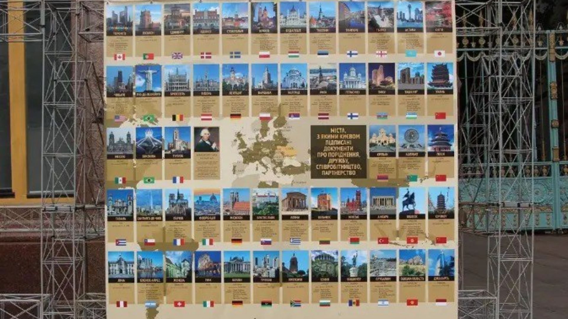 Киев имеет 70 городов-побратимов Киев имеет 70 городов-побратимов