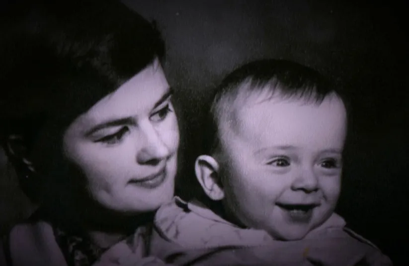 Маленький Георгій Гонгадзе з мамою Маленький Георгій Гонгадзе з мамою