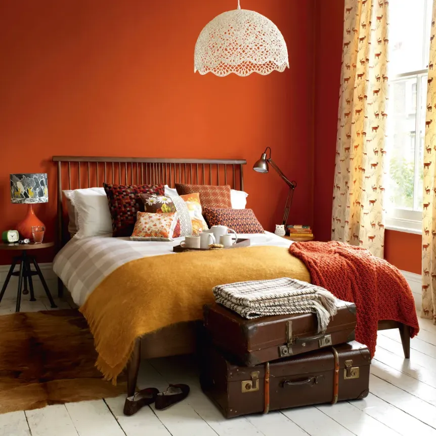 помаранчева спальня помаранчева спальня