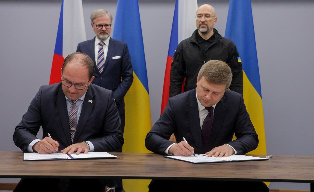 Украина и Чехия сотрудничают