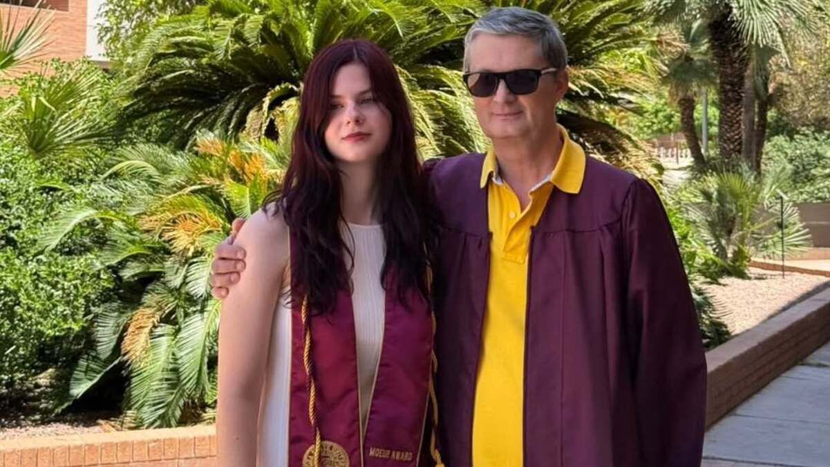 Ігор Кондратюк з донькою