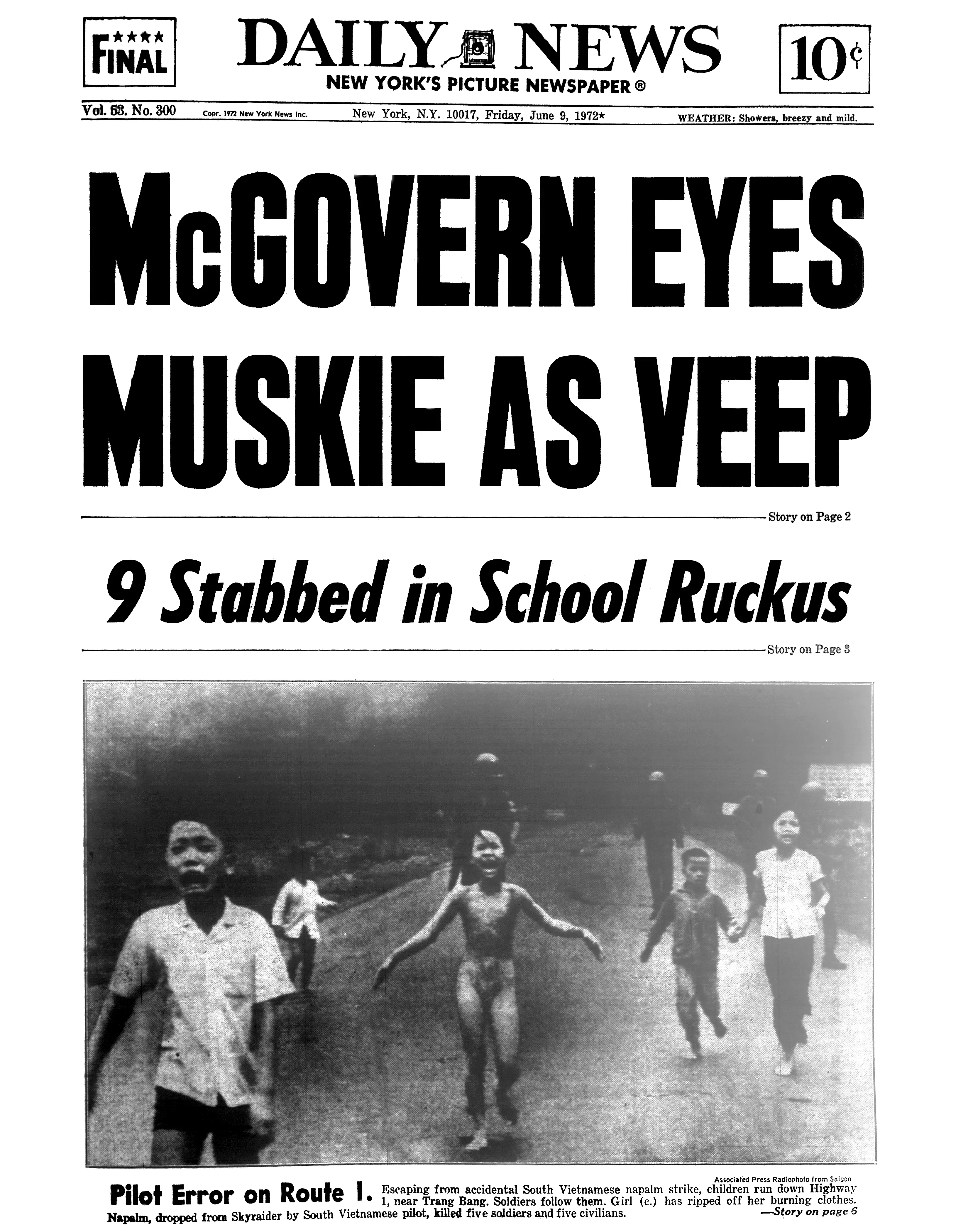 Фото Ужасы войны в газете