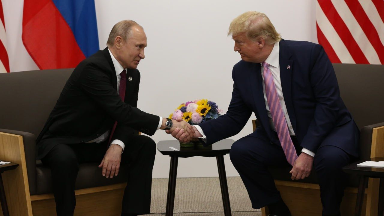 Владимир Путин и Дональд Трамп