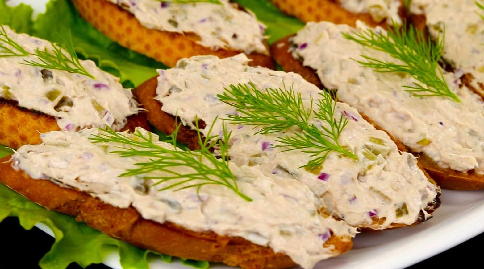 Готовим бутерброды "Филадельфия"