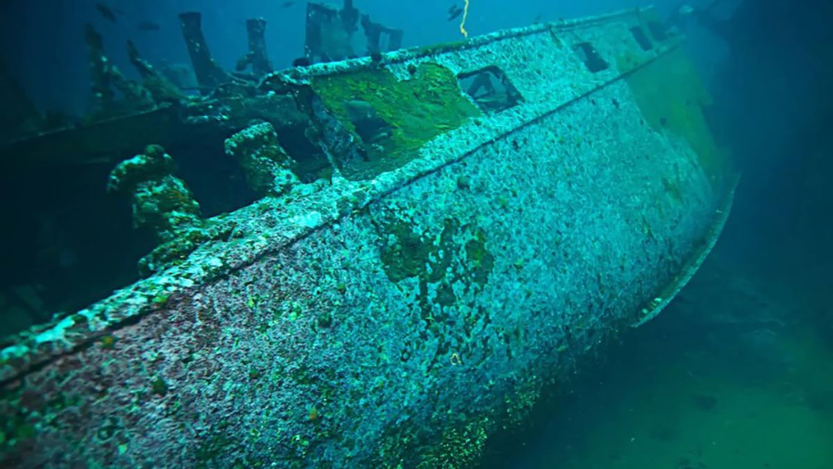 Рибалка Крістофер Тусс випадково знайшов затонулий буксирний корабель Рибалка Крістофер Тусс випадково знайшов затонулий буксирний корабель
