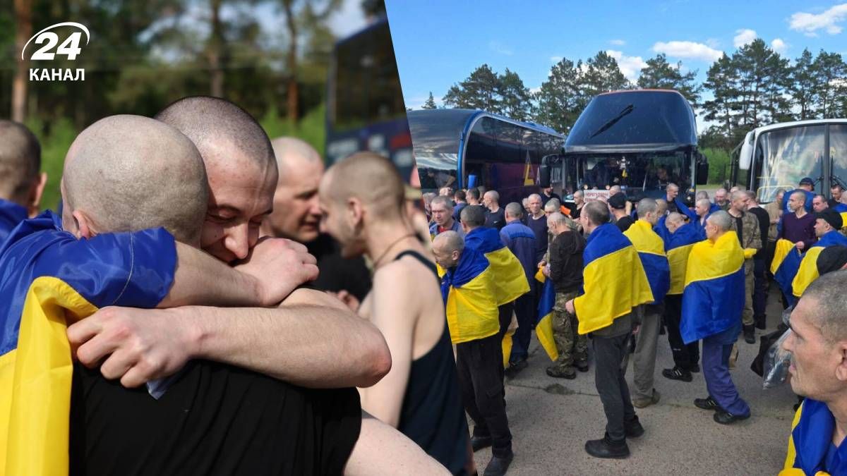 З полону повернули 390 військових та цивільних - 24 Канал З полону повернули 390 військових та цивільних - 24 Канал