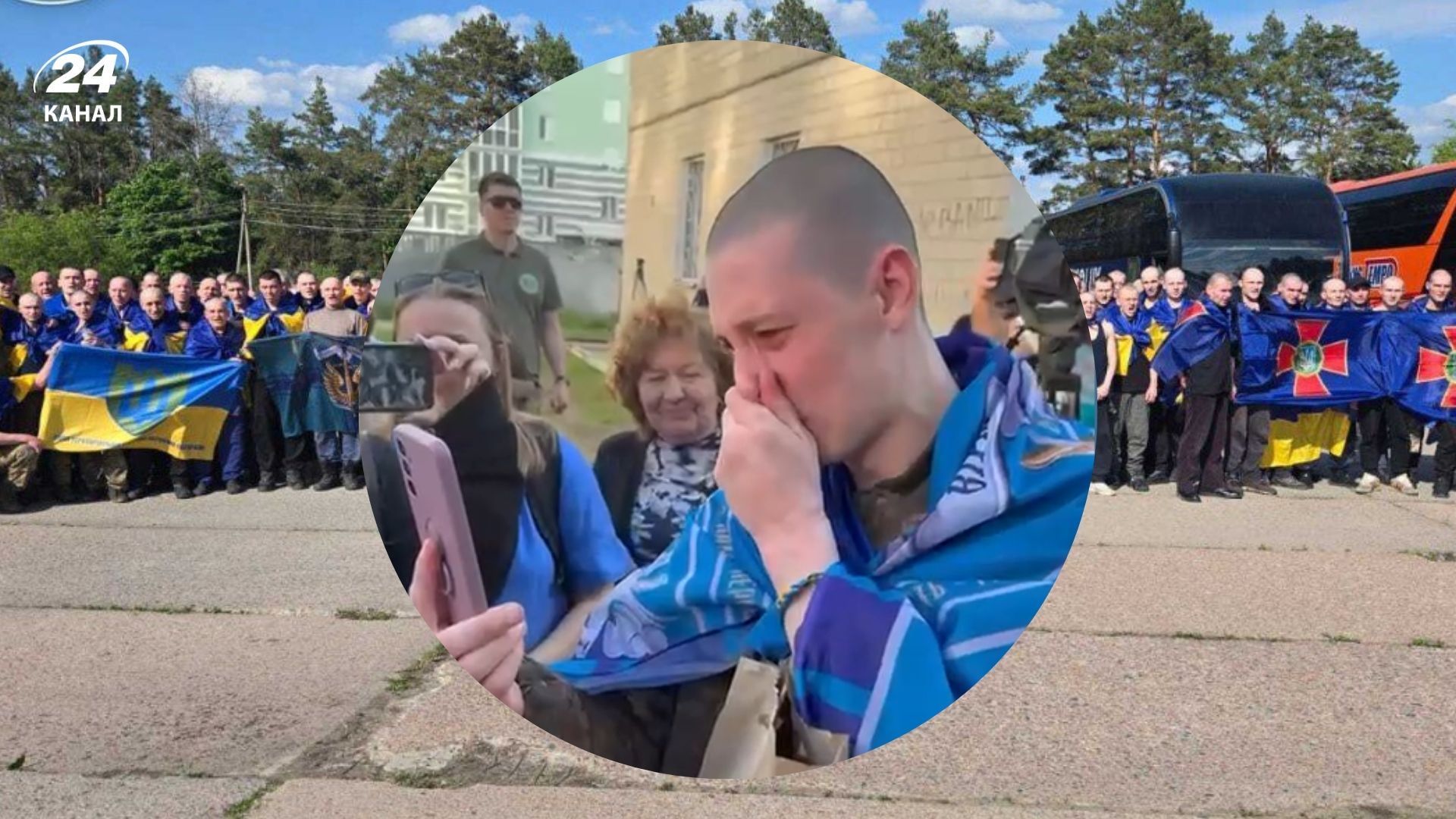 Захисник вперше за понад 3 роки поговорив з коханою і матір'ю Захисник вперше за понад 3 роки поговорив з коханою і матір'ю