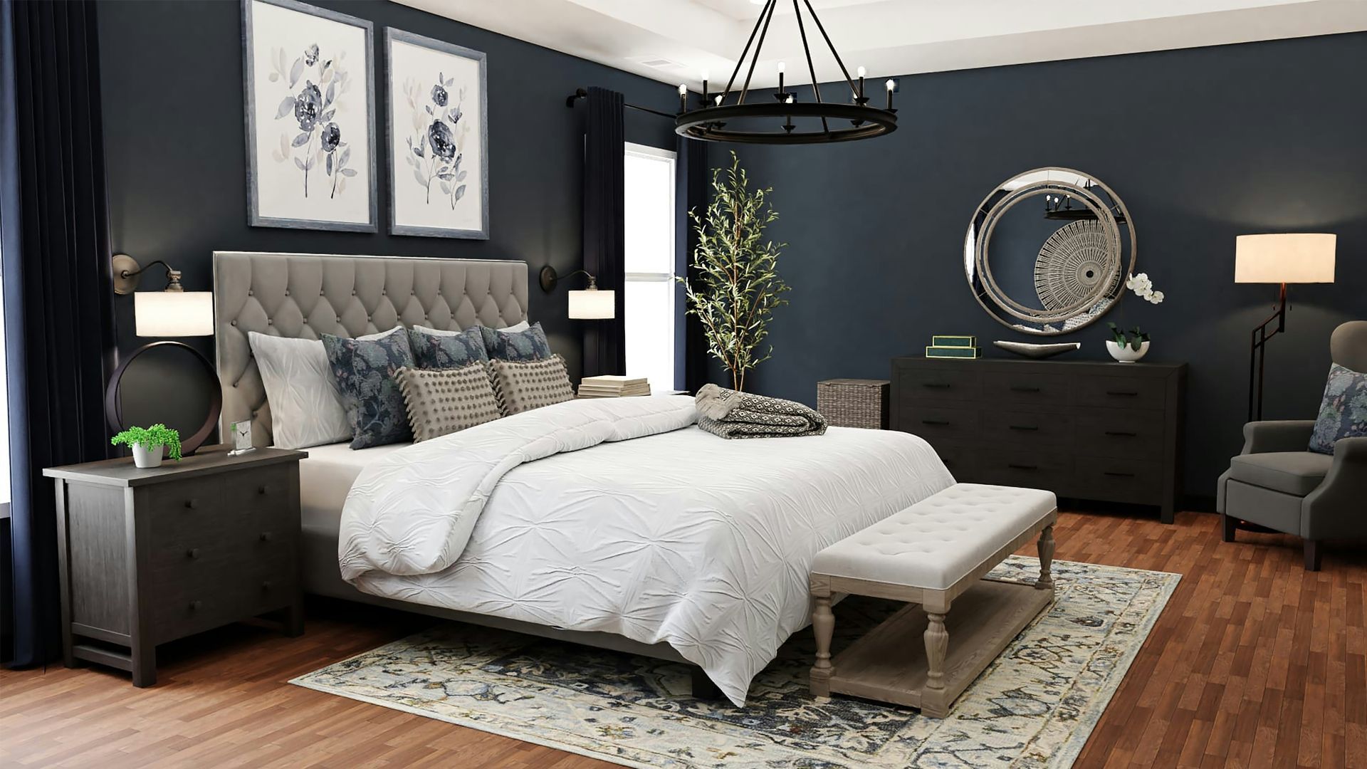 Для чего в спальне используют прикроватные тумбы - Дизайн 24