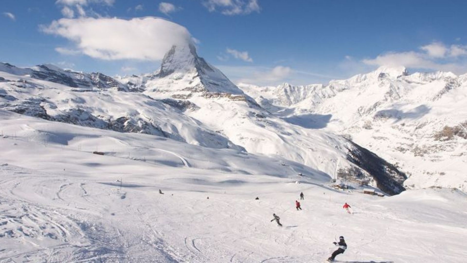 Курорт Церматт в Швейцарии Курорт Церматт в Швейцарии