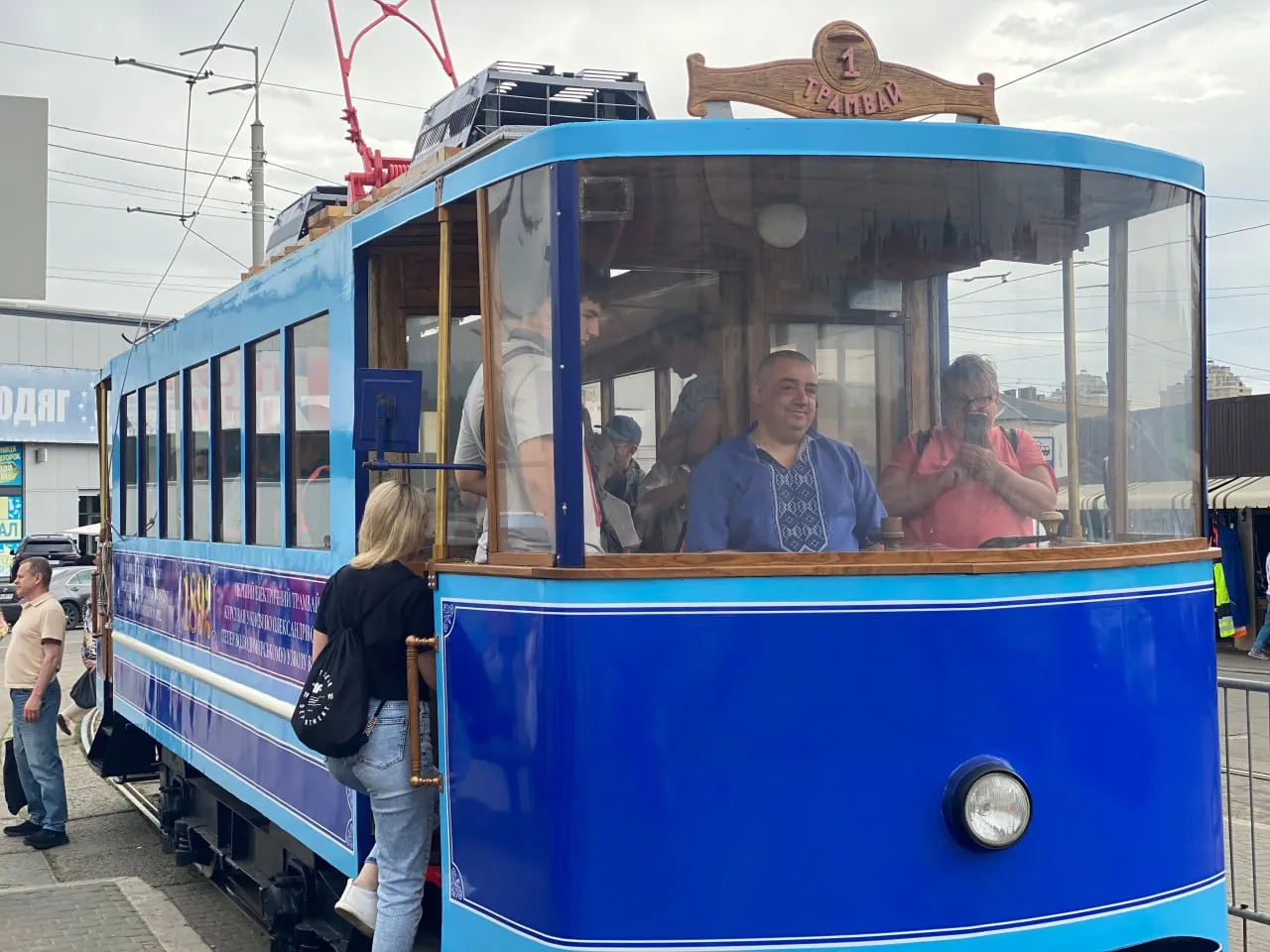 ретро-трамвай