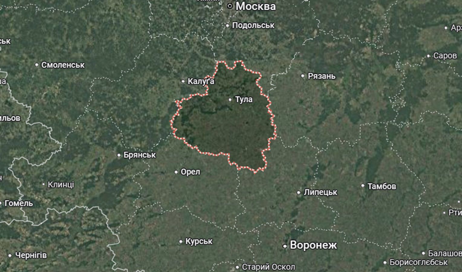 В России писали о пожарах в районе крупных предприятий в Тульской области В России писали о пожарах в районе крупных предприятий в Тульской области