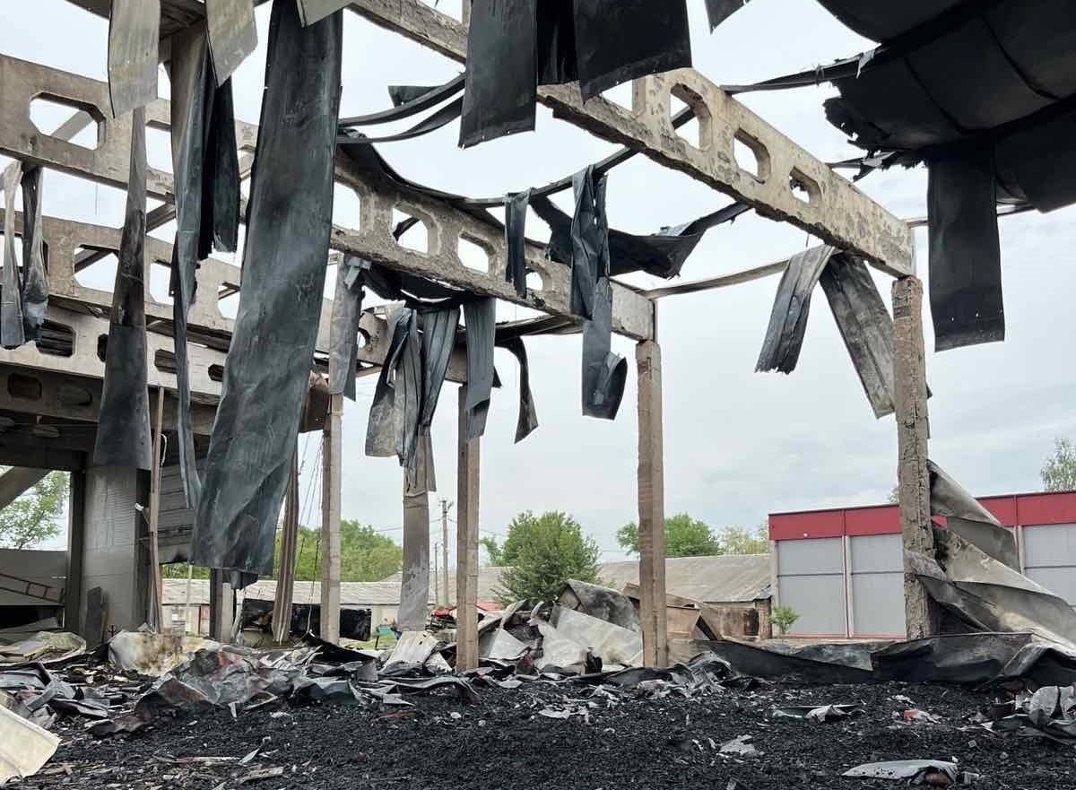 Агропідприємство на Чернігівщині обстріляли Агропідприємство на Чернігівщині обстріляли