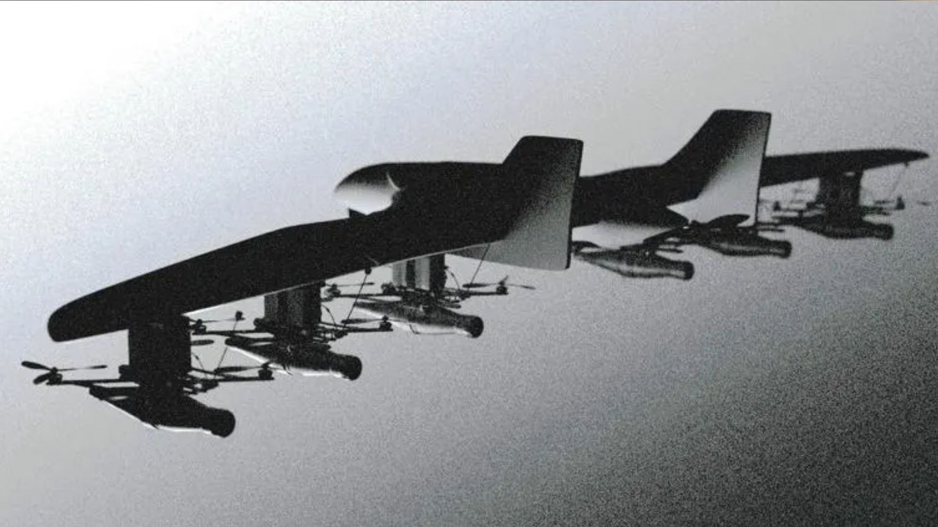 В Украине разрабатывают большие дроны-матки с 6-ю FPV дронами на борту В Украине разрабатывают большие дроны-матки с 6-ю FPV дронами на борту