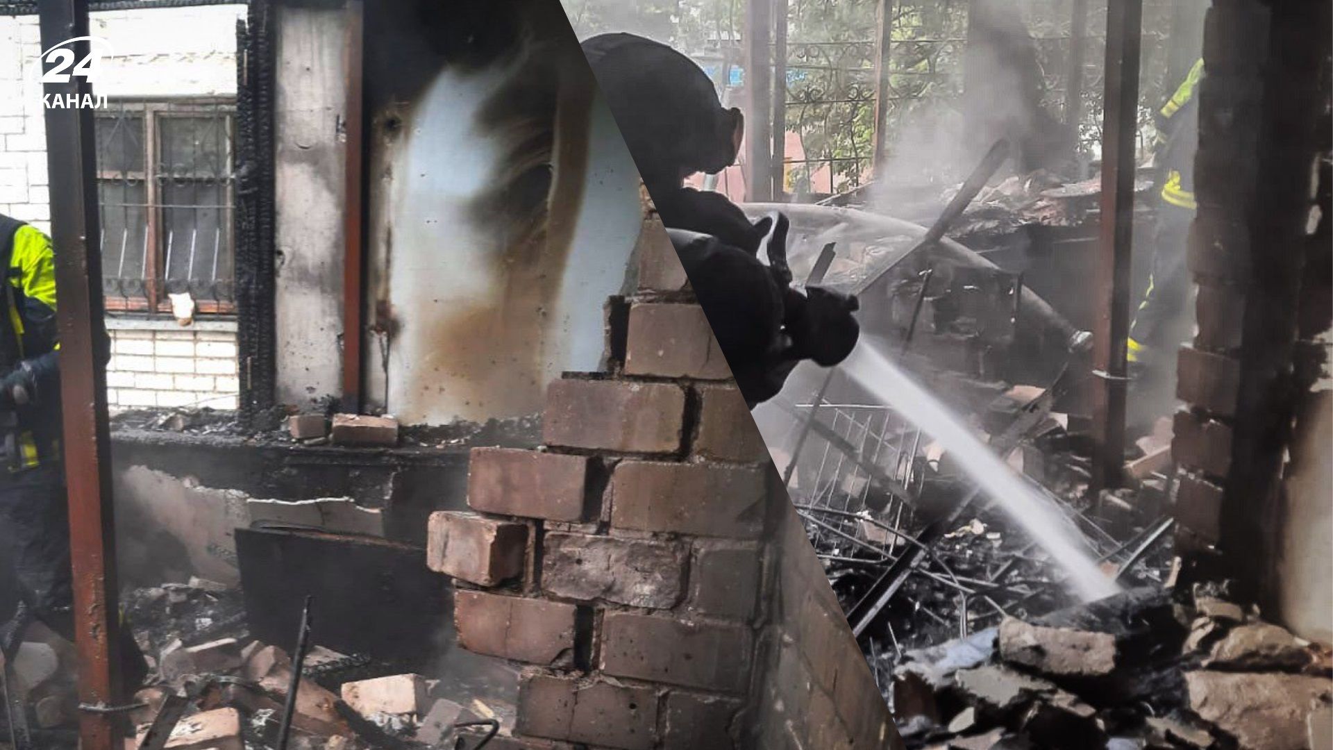 Російський БпЛА влучив у багатоповерхівку в Херсоні Російський БпЛА влучив у багатоповерхівку в Херсоні