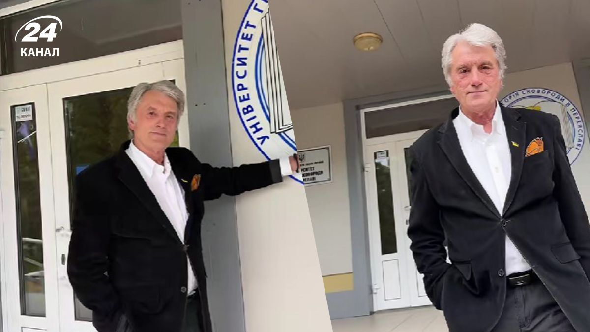 Віктор Ющенко повторив вірусний тренд у тіктоці - відео Віктор Ющенко повторив вірусний тренд у тіктоці - відео