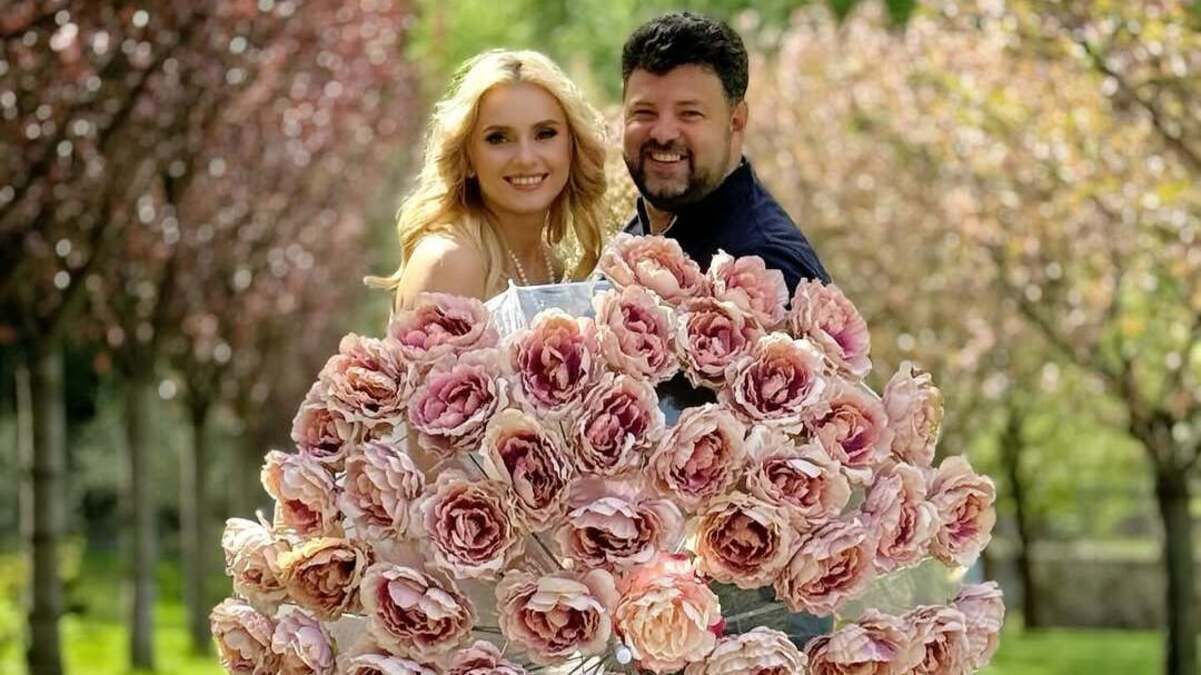 Ирина Федишин с мужем