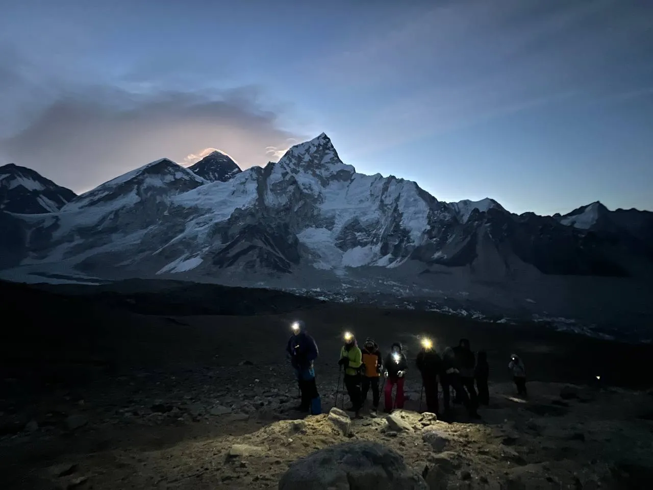Радіалка до вершини Кала-Патхар Радіалка до вершини Кала-Патхар