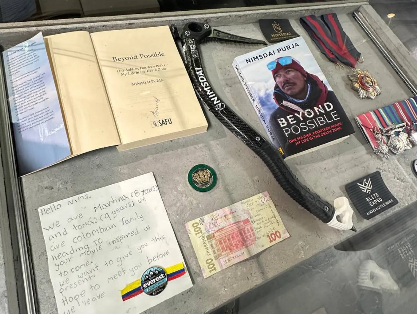 Нірмал Пурджа отримав Нірмал Пурджа отримав