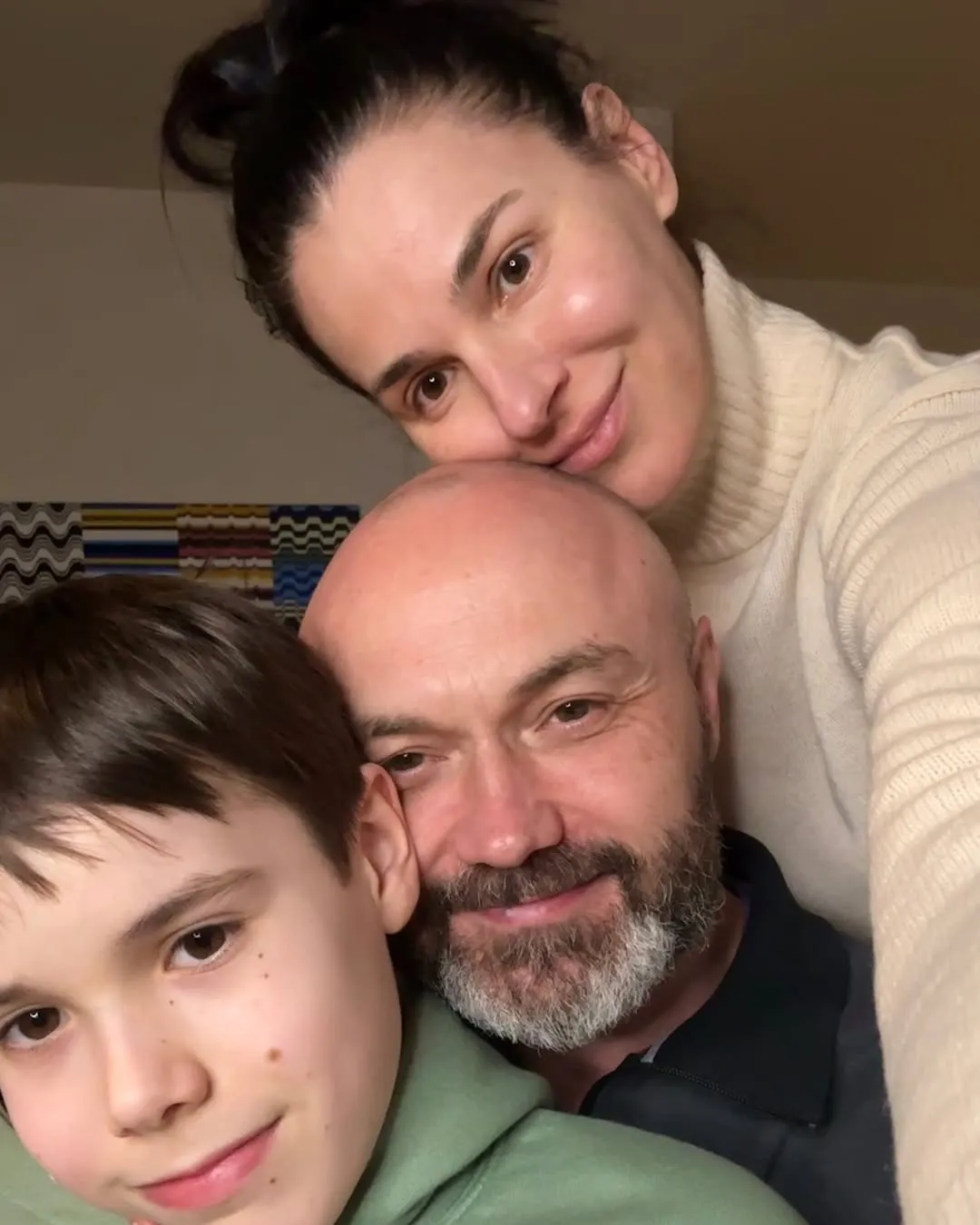 Маша Ефросинина с мужем и сыном Маша Ефросинина с мужем и сыном