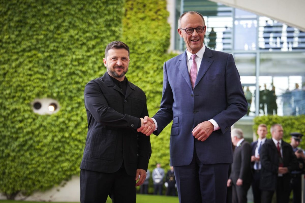 Пресс-конференция Владимира Зеленского и Фридриха Мерца - 24 Канал Пресс-конференция Владимира Зеленского и Фридриха Мерца - 24 Канал