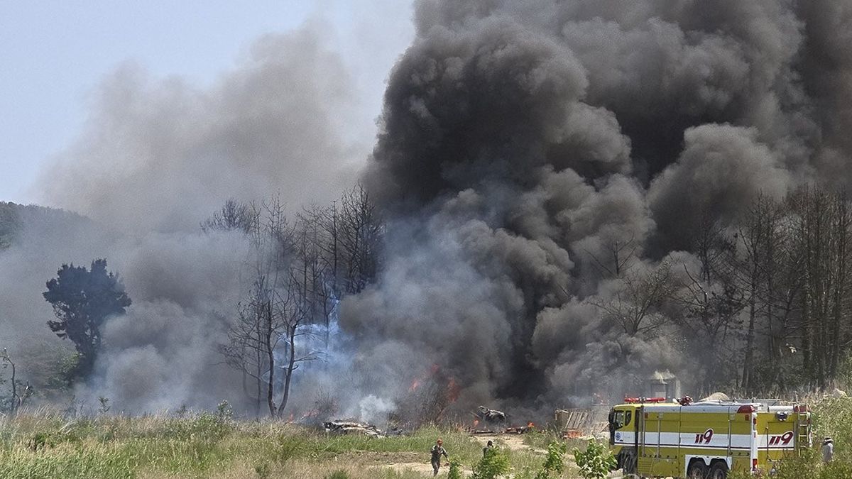 У Південній Кореї сталася авіакатастрофа 29 травня У Південній Кореї сталася авіакатастрофа 29 травня