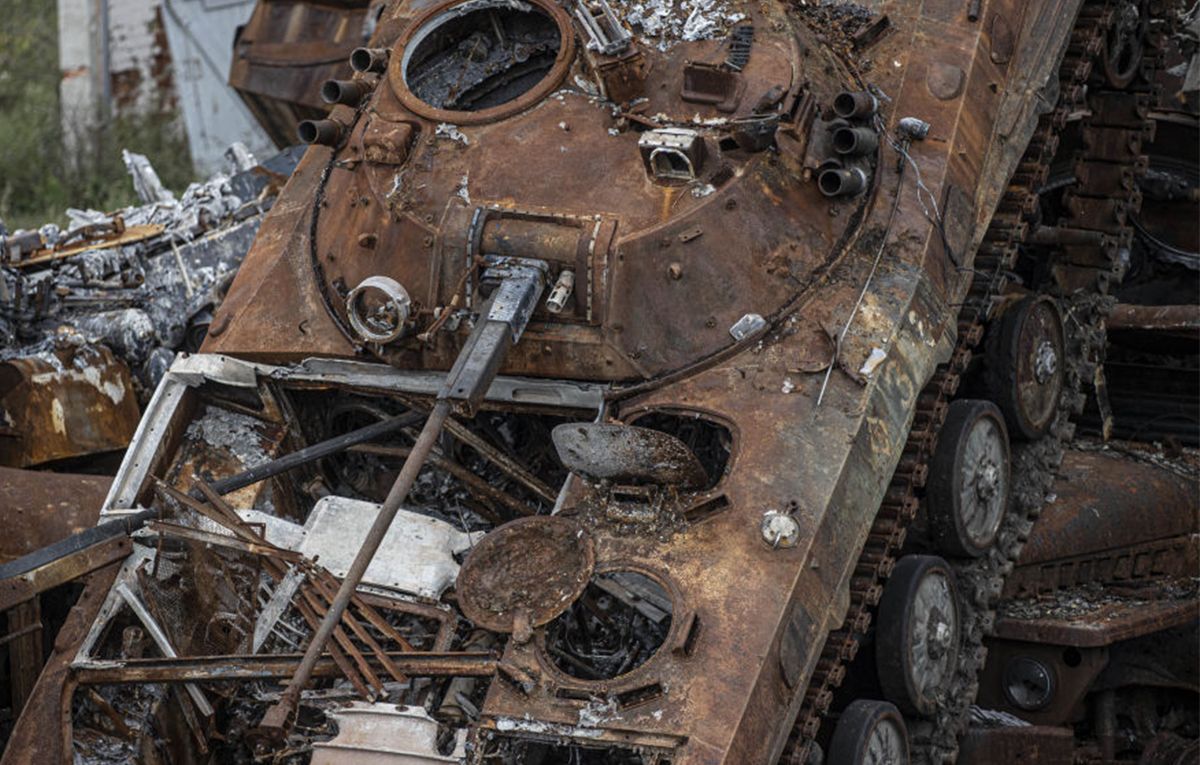 Война России против Украины - в Ростовской области продают подбитые танки как металлолом - 24 Канал