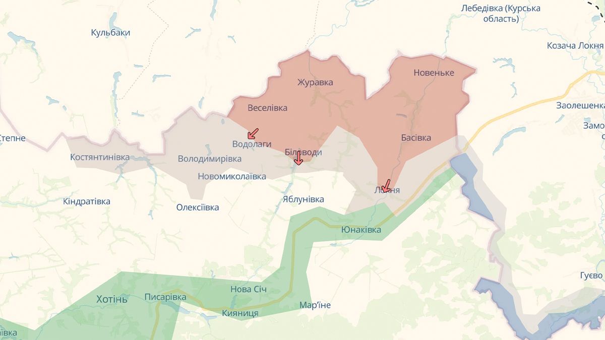 В ОВА розпровели о ситуации в Сумской области