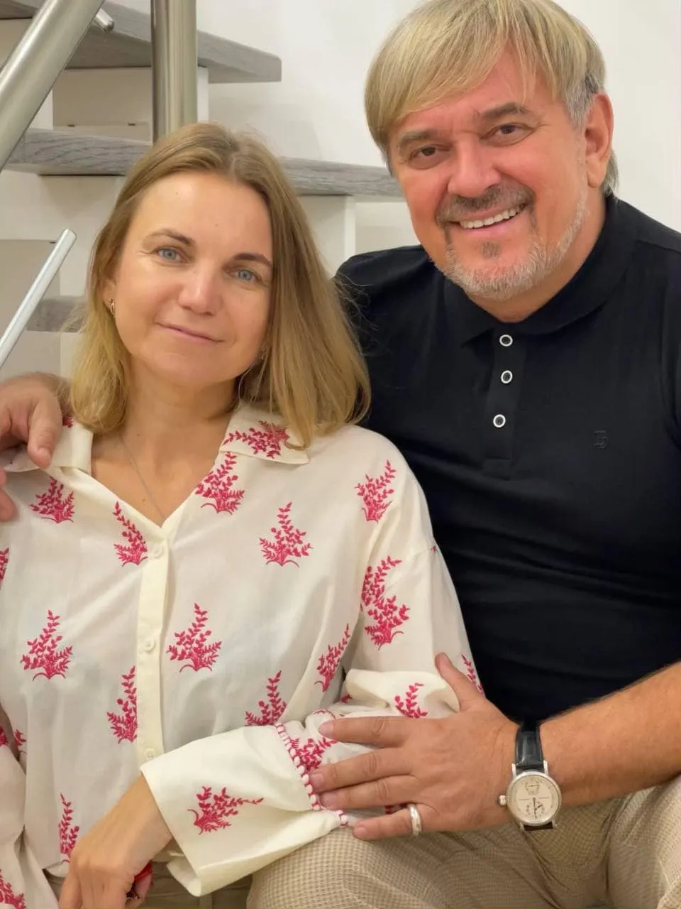 Михаил Грицкан с женой Михаил Грицкан с женой