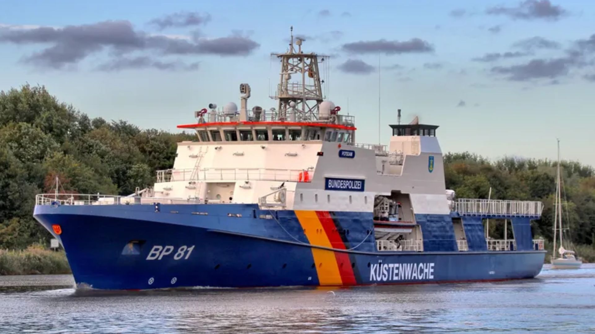 Патрульный катер Германии Патрульный катер Германии