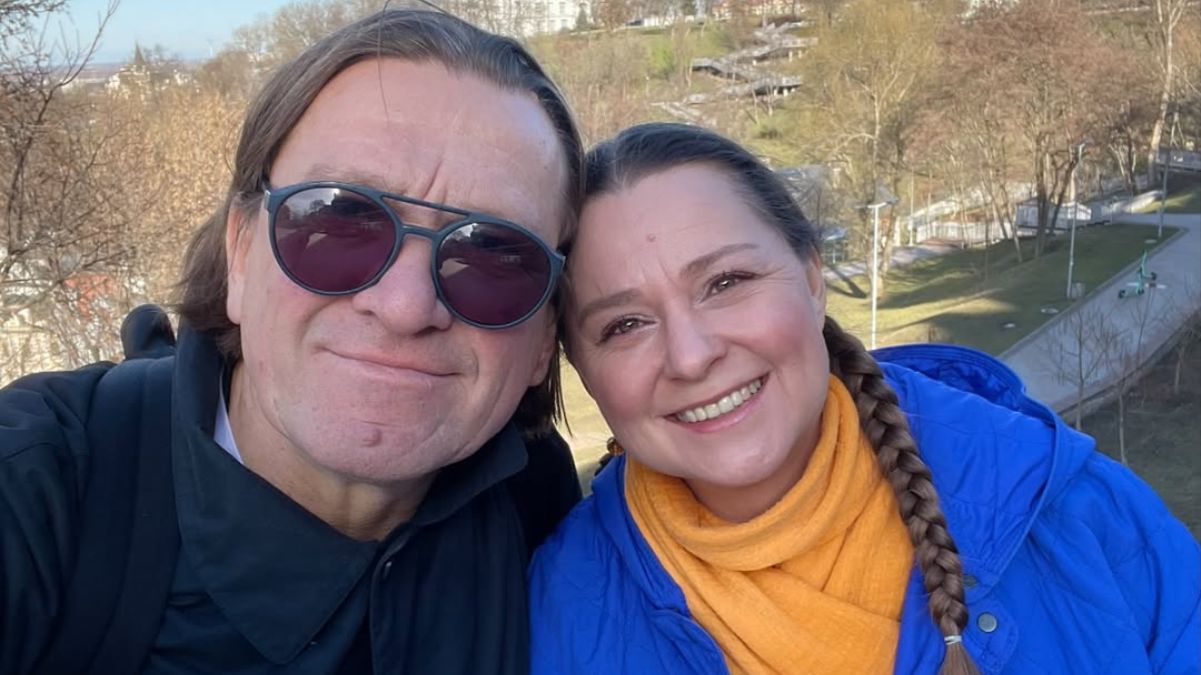 Виталина Библив с мужем Виталина Библив с мужем