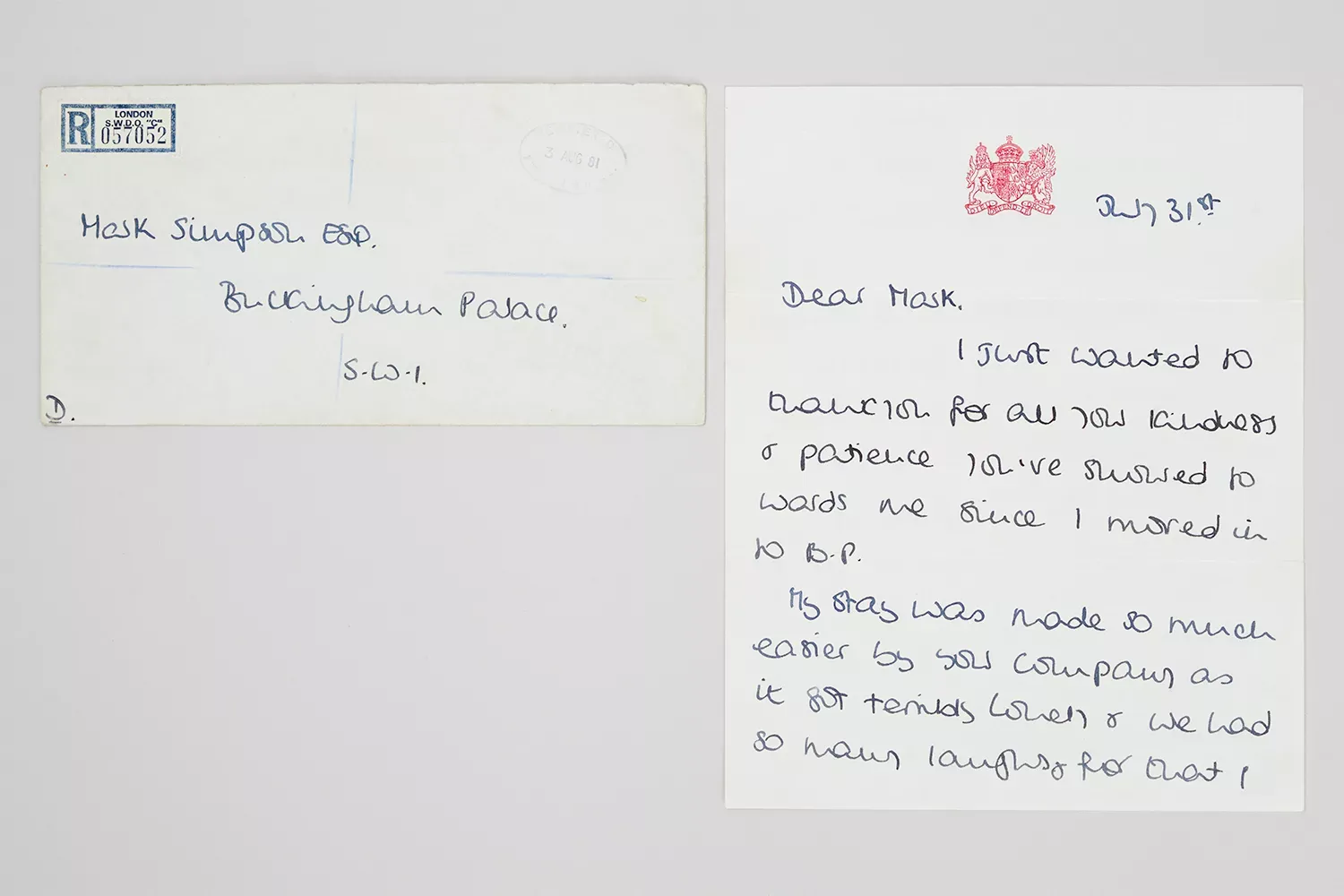 Письмо принцессы Дианы Письмо принцессы Дианы