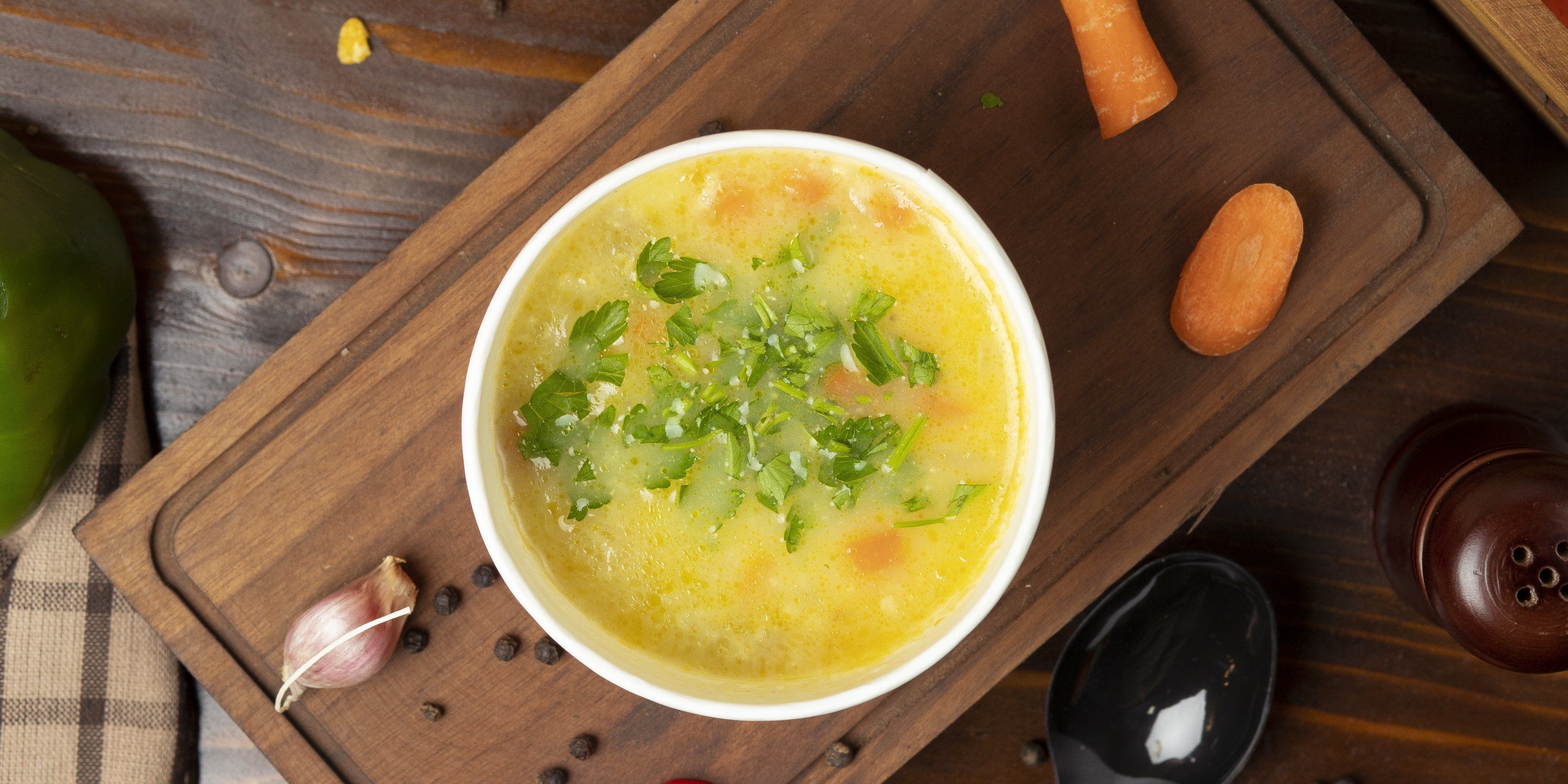 Готуємо ароматний часниковий суп Готуємо ароматний часниковий суп