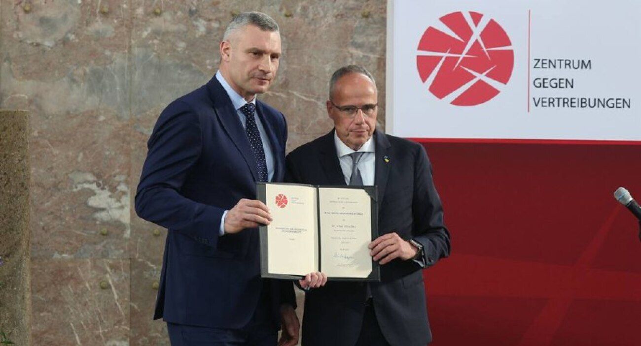 Виталий Кличко получил престижную премию имени Франца Верфеля Виталий Кличко получил престижную премию имени Франца Верфеля