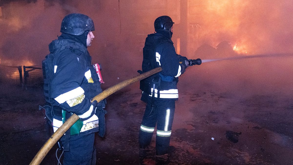 Последствия массированных ударов по Харькову Последствия массированных ударов по Харькову