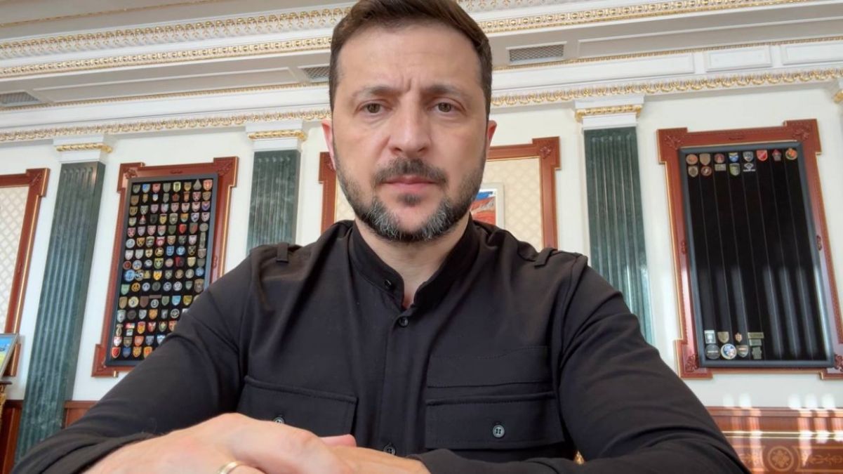 Володимир Зеленський відреагував на сьогоднішні удари по України - 24 Канал Володимир Зеленський відреагував на сьогоднішні удари по України - 24 Канал