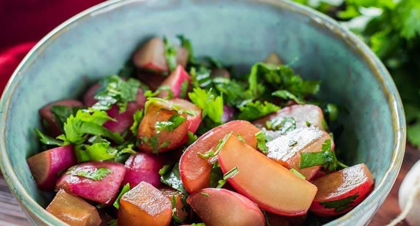 Как приготовить жареный редис Как приготовить жареный редис