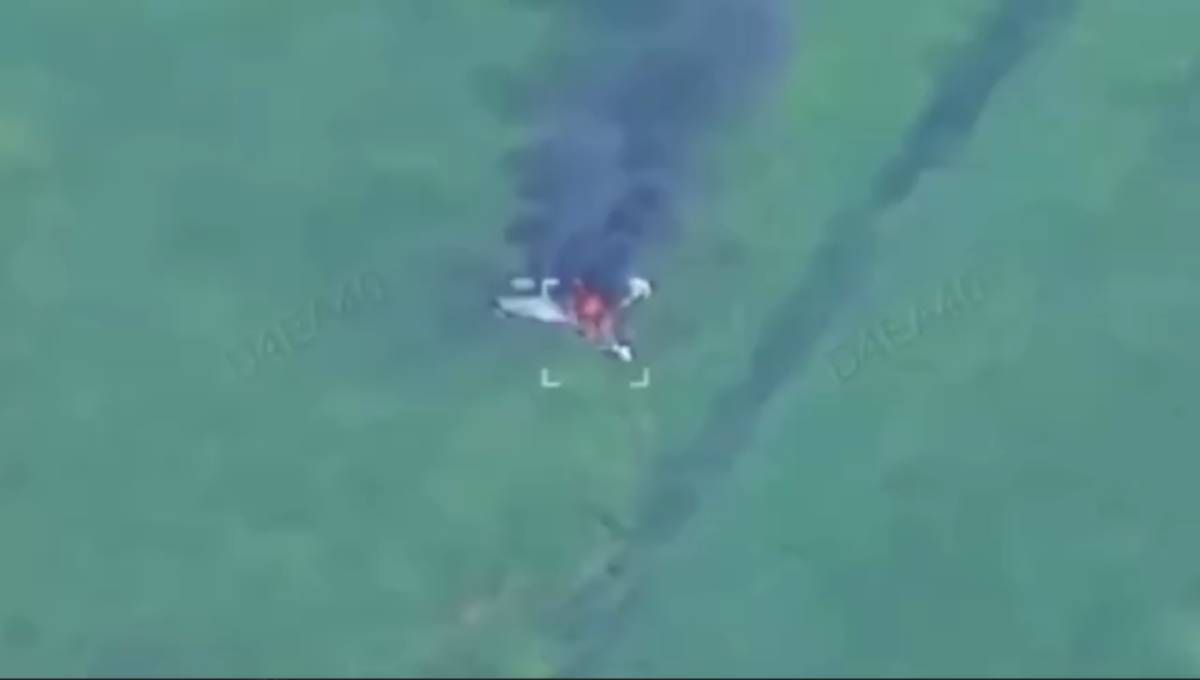 Винищувач Су-35 збили на Курському напрямку Винищувач Су-35 збили на Курському напрямку