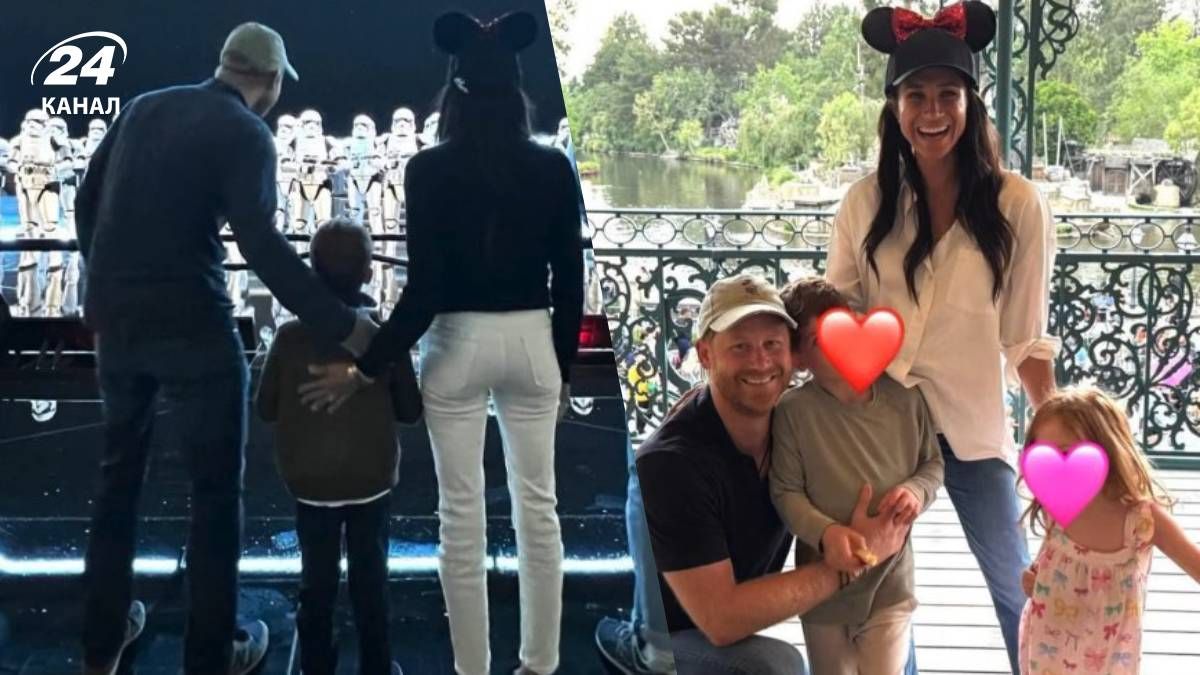 Меган Маркл та принц Гаррі з дітьми Меган Маркл та принц Гаррі з дітьми