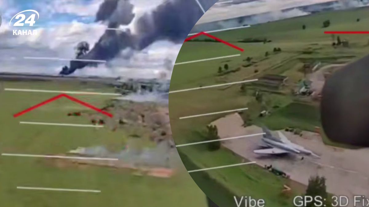 Операция Паутина - СБУ выложила новое видео, где показан полный путь одного из дронов - 24 Канал Операция Паутина - СБУ выложила новое видео, где показан полный путь одного из дронов - 24 Канал