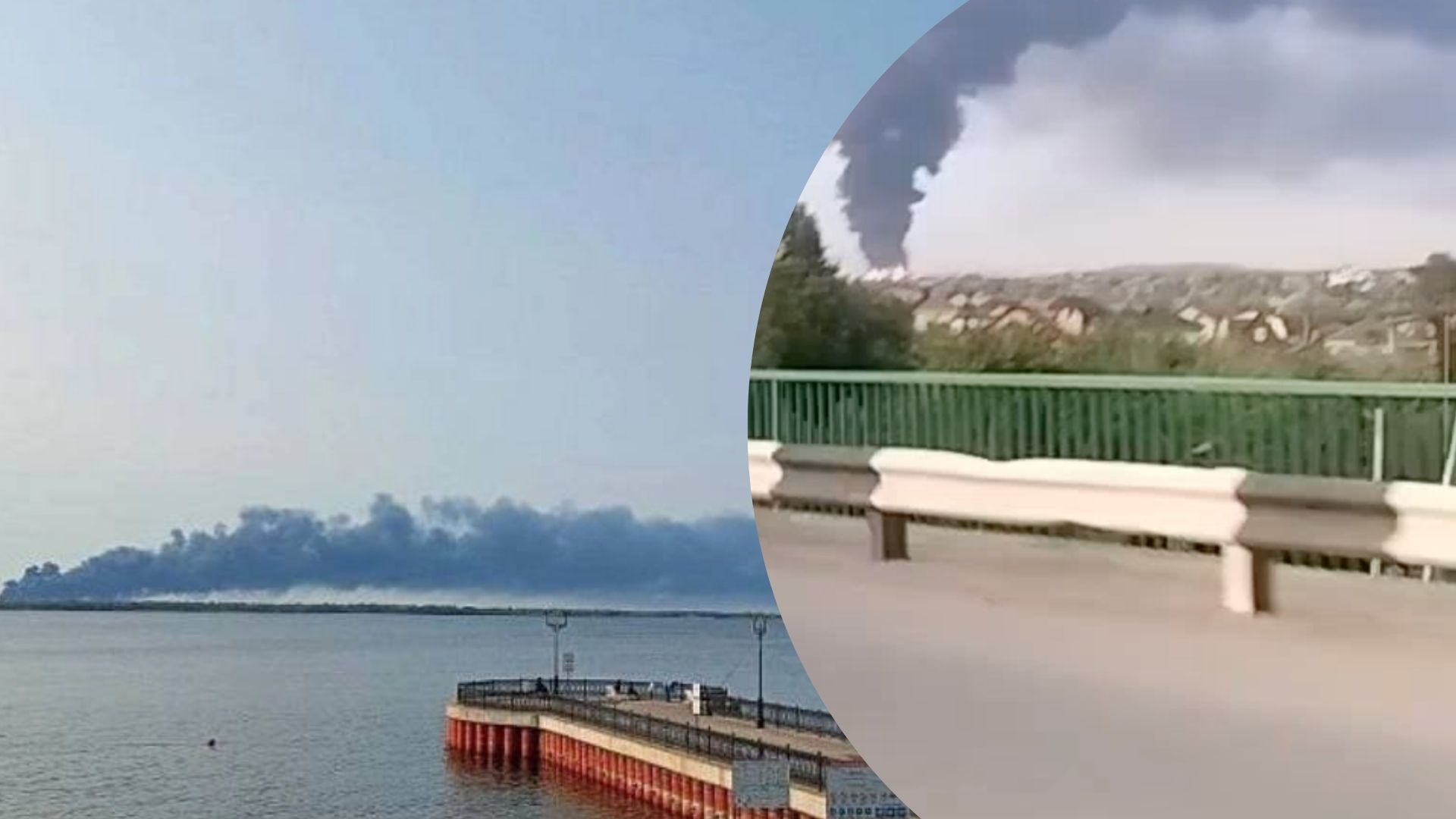 Нафтобаза в Енгельсі горить вже третій день Нафтобаза в Енгельсі горить вже третій день