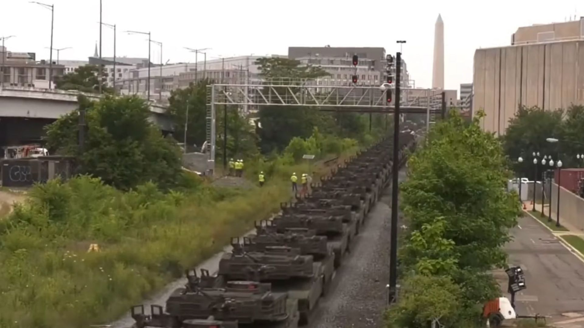 У США готуються до масштабного військового параду У США готуються до масштабного військового параду