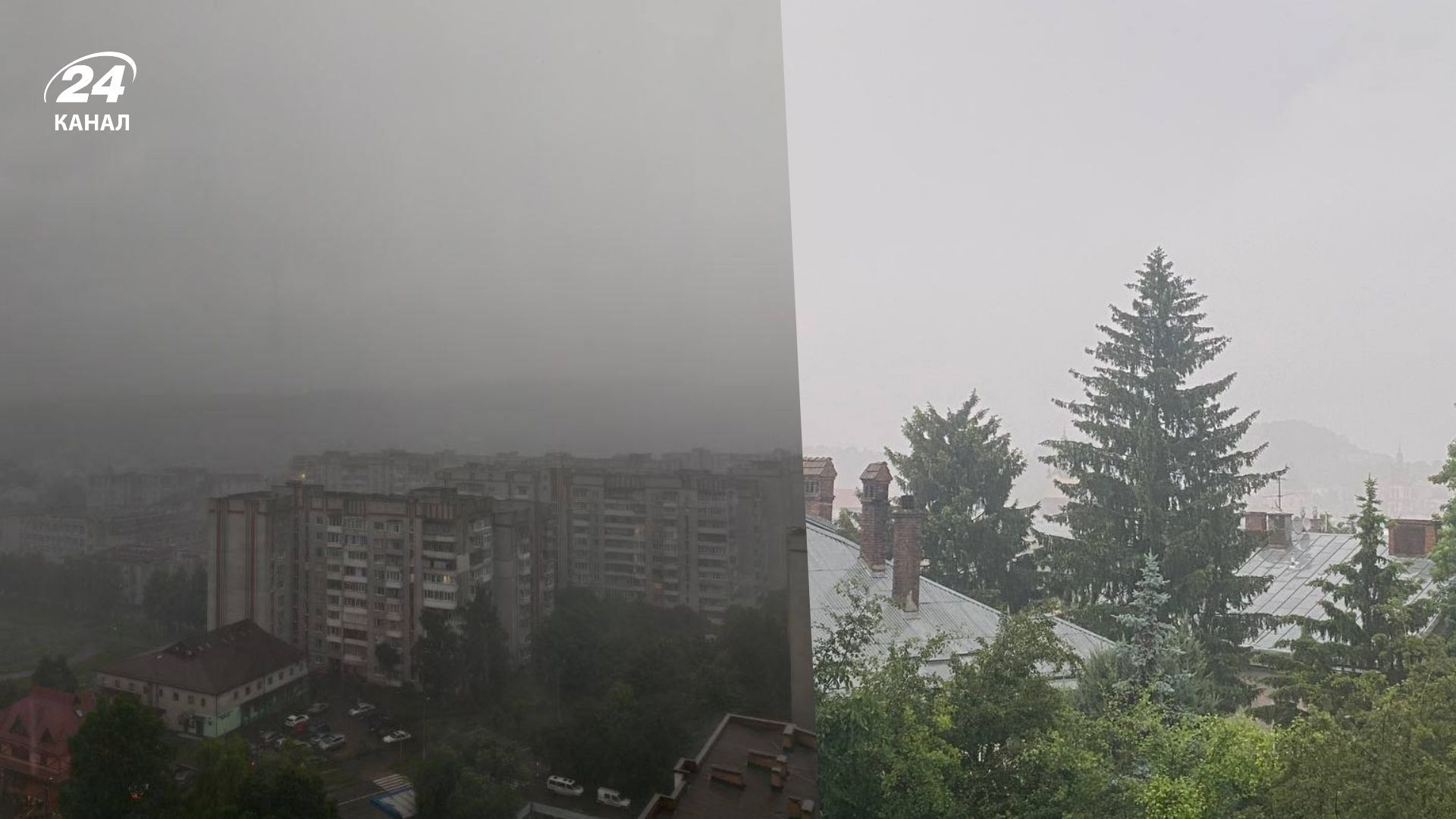 Во Львове бушевала непогода Во Львове бушевала непогода