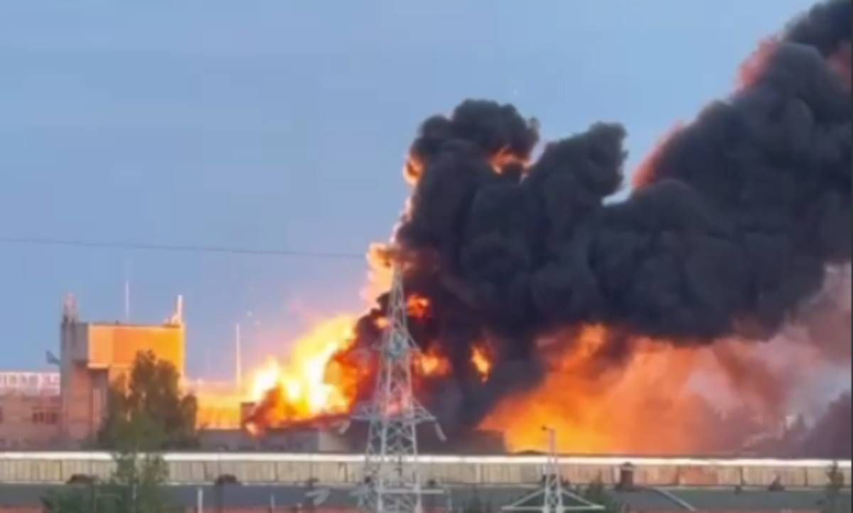 Удар по заводу у Чебоксарах