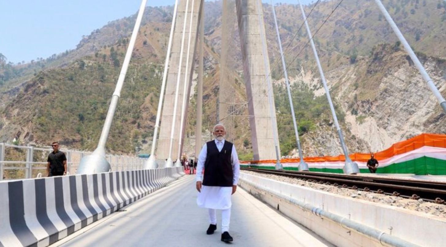 В Індії відкрили найвищий у світі залізничний міст В Індії відкрили найвищий у світі залізничний міст