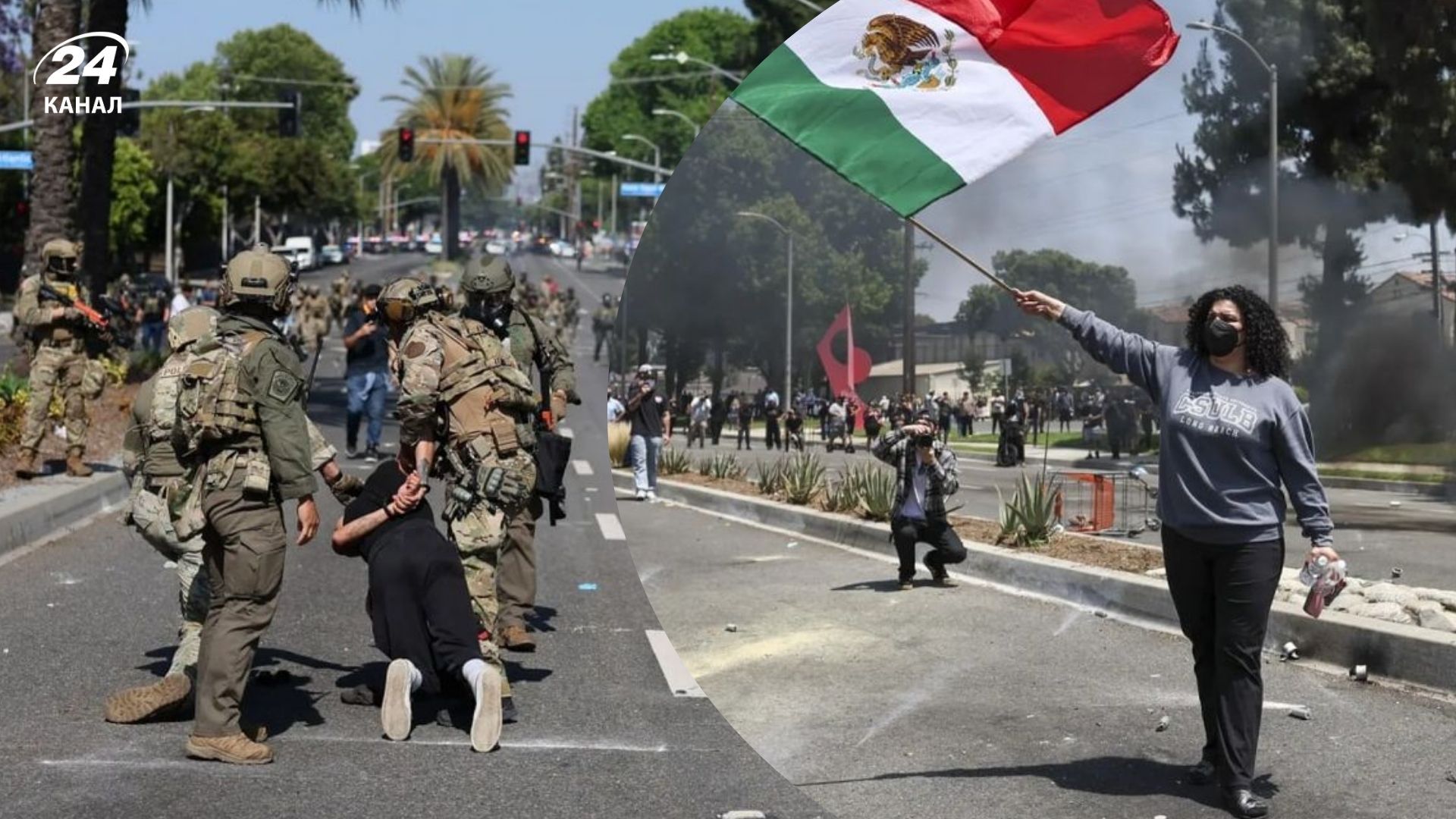 Все, що відомо про протести в Лос-Анджелесі Все, що відомо про протести в Лос-Анджелесі