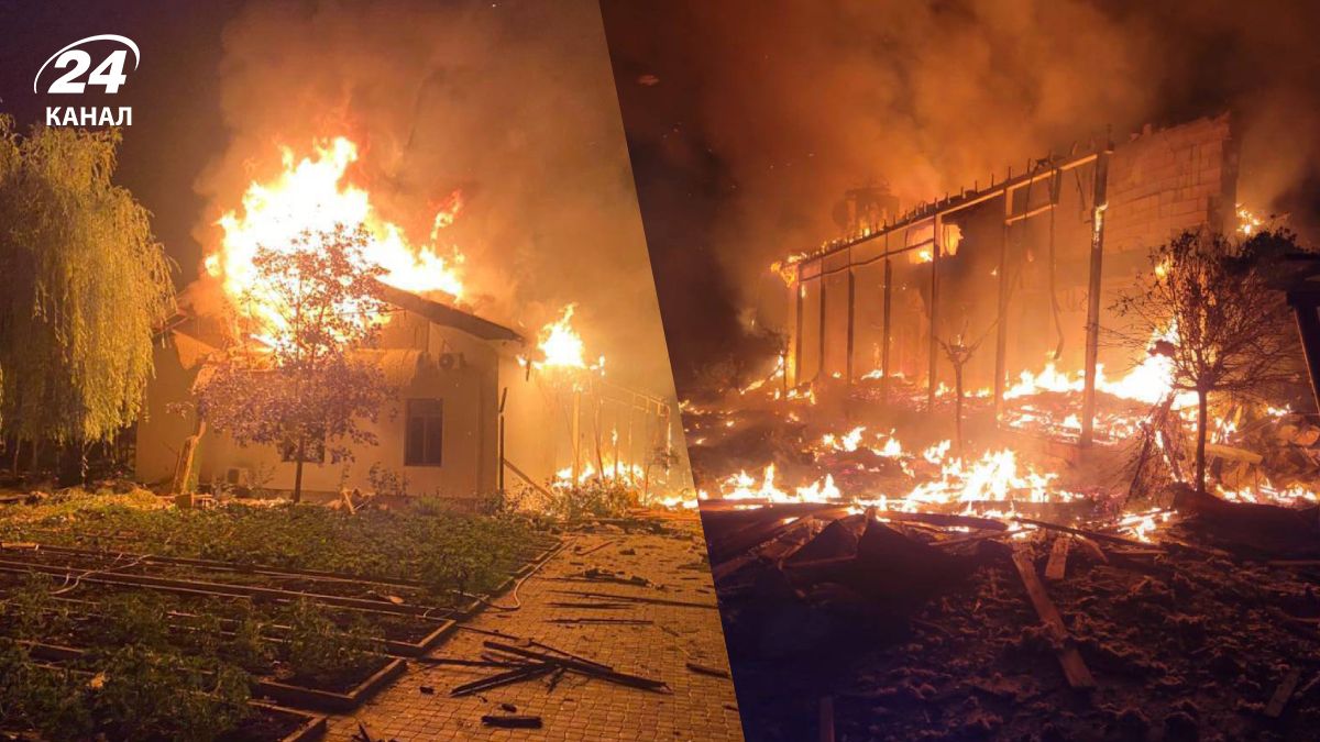 Последствия атаки Шахедами на Одесскую область 11 июня Последствия атаки Шахедами на Одесскую область 11 июня