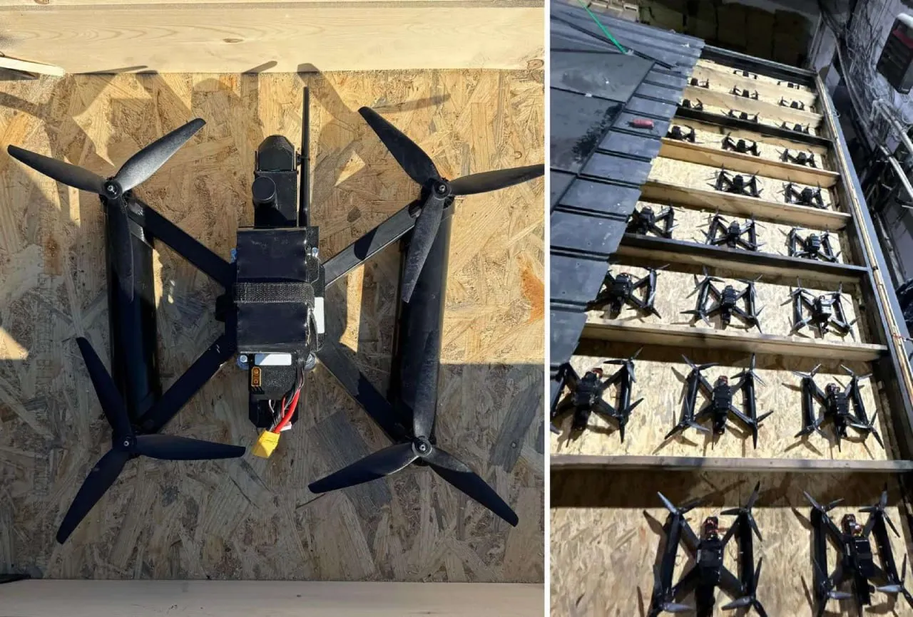 Безпілотники, які використали під час спецоперації Павутина Безпілотники, які використали під час спецоперації Павутина