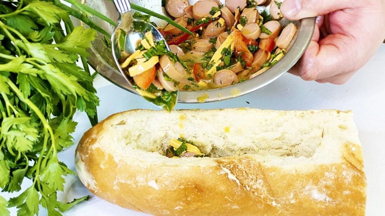 Сытные горячие горячие бутерброды Сытные горячие горячие бутерброды